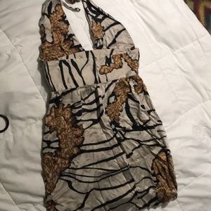 Beautiful, Silk dress, Size M, cute dress or top.